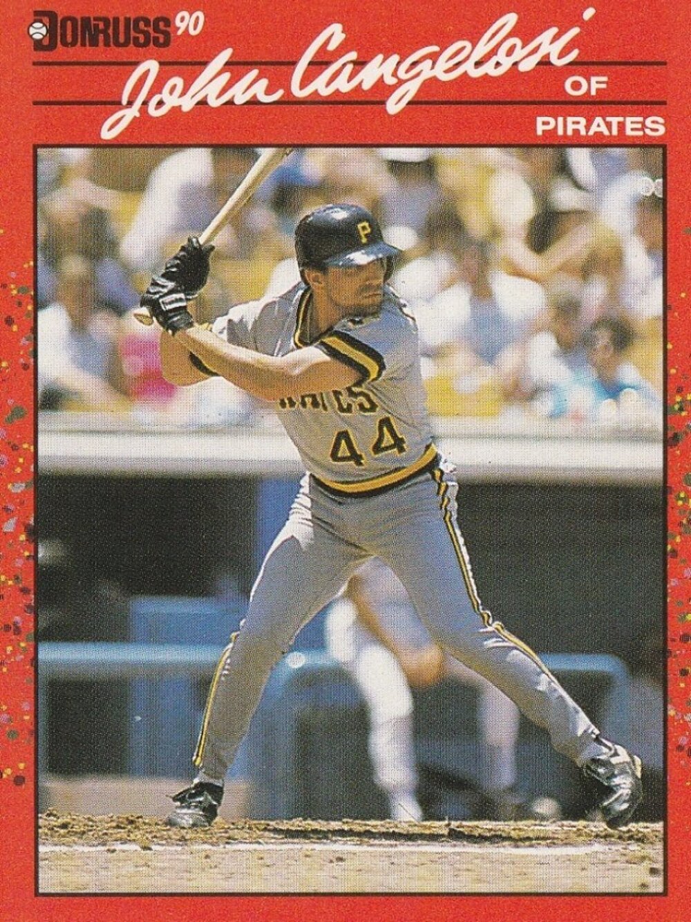 John Cangelosi - Donruss 90 Baseball Card